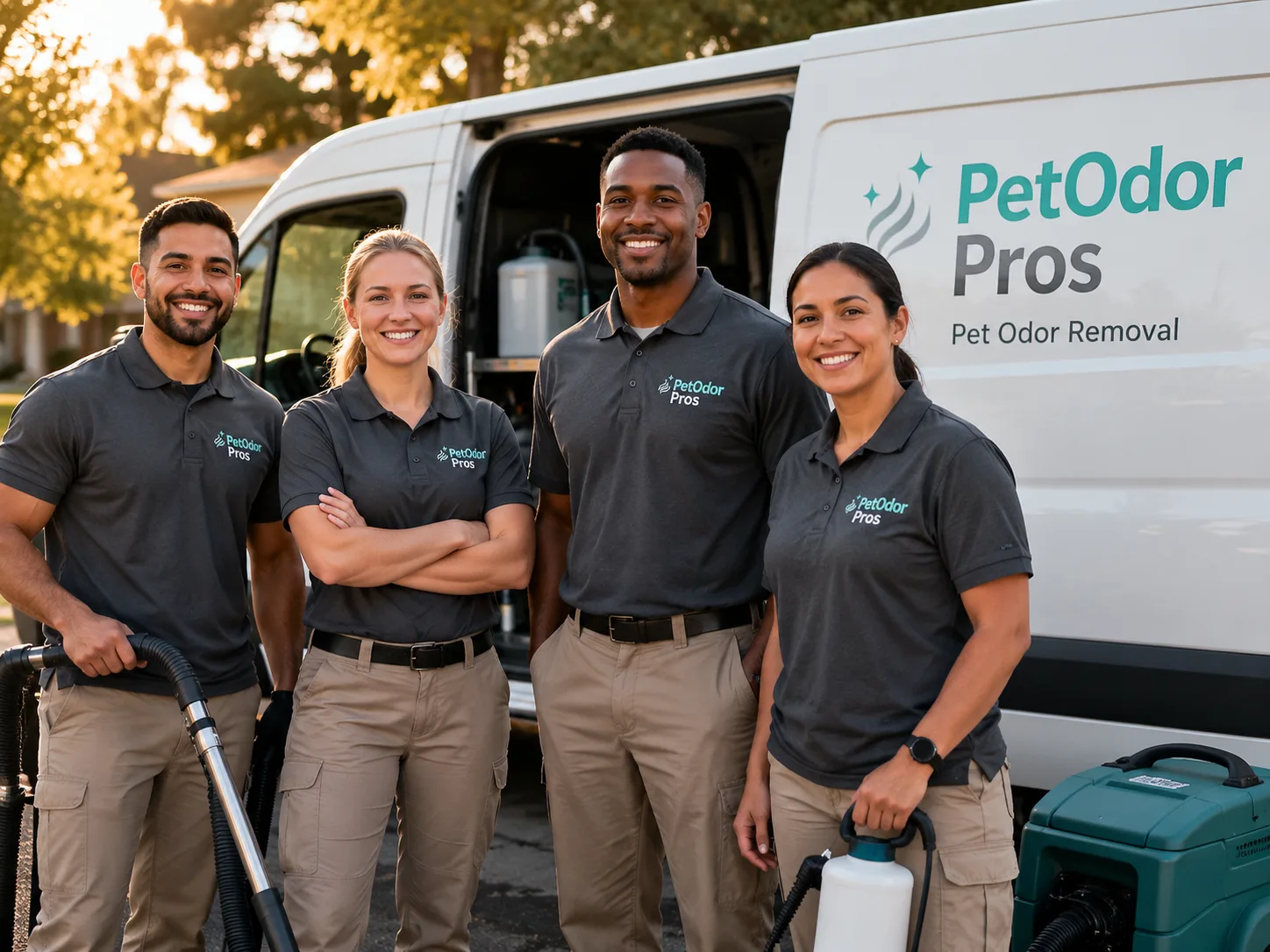 Pet Odor Removal team serving Belmont, OH